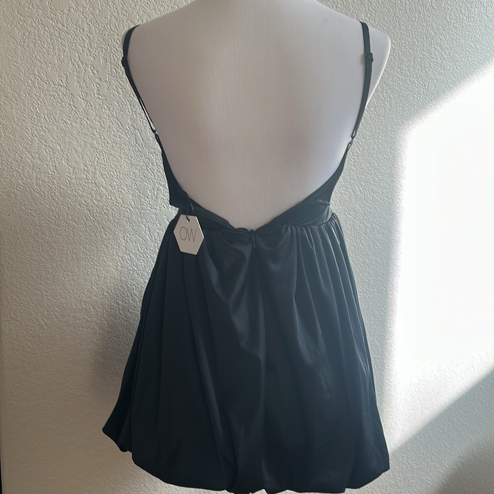 OW Intimates Black Mini Bubble Ballo Dress - Picture 4 of 8